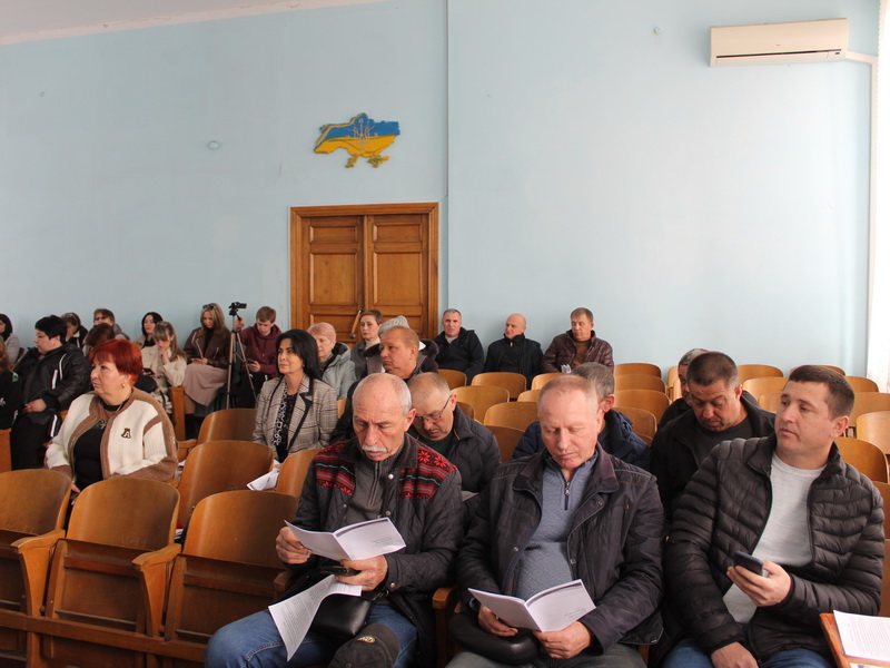 Засідання 57 сесії Савранської селищної ради 27.03.2025